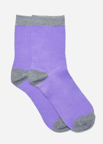 Носки подростковые для девочки сиреневого цвета Let's Shop (272976059)