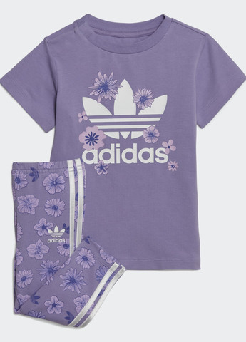 Комплект: футболка и леггинсы Floral adidas (271043327)