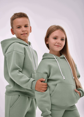Утеплений дитячий спортивний костюм на флісі для дівчинки/хлопчика Kindamor warm winter (264385330)