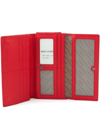 Женский кожаный дорожный тревел-кошелек 20х10,5 1423(1423 red) красный Marco Coverna (259752495)