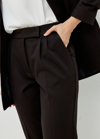 Черные классические, повседневный демисезонные зауженные брюки ZUBRYTSKAYA