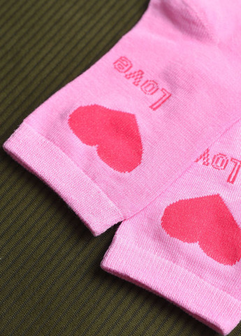 Носки для девочки розового цвета с рисунком Let's Shop (269387469)