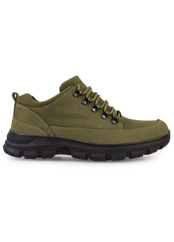 Зеленые зимние ботинки мужские бренда 9500963_(4) One Way