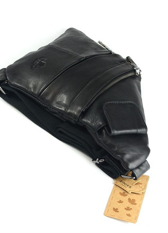 Чоловіча шкіряна сумка рюкзак слінг на одне плече, нагрудна молодіжна сумочка з натуральної шкіри No Brand (266423744)