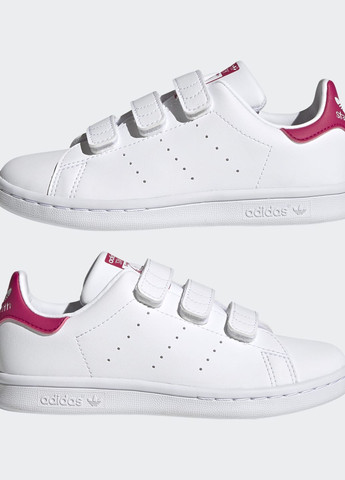 Белые всесезонные кроссовки stan smith adidas