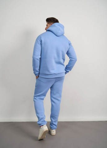 Чоловічий теплий спортивний костюм колір світло-блакитний р.2XL 444297 New Trend (266494284)