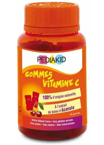 Gommes Vitamin C 60 Chewable Tabs Cherry Pediakid (257561263)