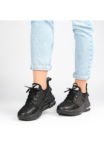 Черные демисезонные женские кроссовки 196862 Buts