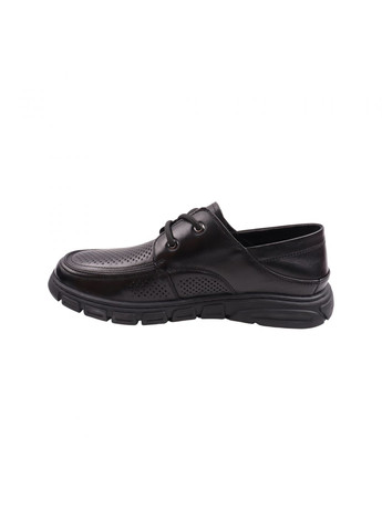 Черные туфли мужские черные натуральная кожа Lifexpert