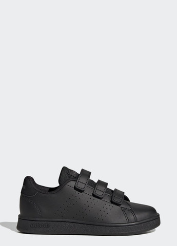 Черные кроссовки advantage court lifestyle adidas