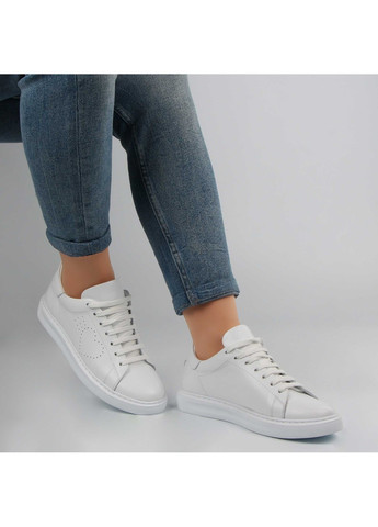 Білі осінні жіночі кросівки 197361 Buts