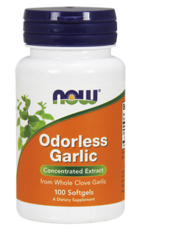 Odorless Garlic 100 Softgels Now Foods (256719165)