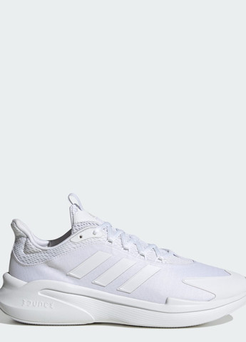 Белые всесезонные кроссовки alphaedge + adidas