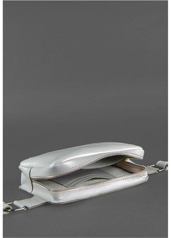 Женская кожаная поясная сумка Dropbag Mini серая - BN-BAG-6-SHADOW BlankNote (264478298)