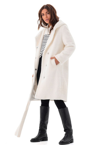 Шубка Иви белый (элит.шерсть) Emass (257560914)