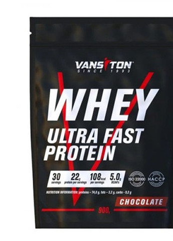 Whey Ultra Fast Protein 900 g /30 servings/ Chocolate Vansiton (258499571)