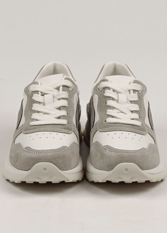 Кроссовки женские молочные кожа замша Prima d'Arte молочные всесезоны (262090519)