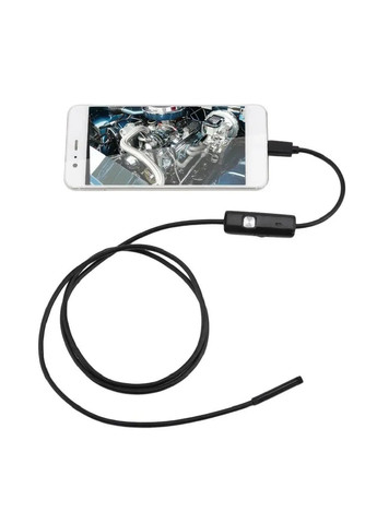 Ендоскоп бороскоп з водонепроникною міні відео веб камерою для Android комп'ютера з підсвічуванням 2 м 2 в 1 (475000-Prob) Unbranded (260634270)