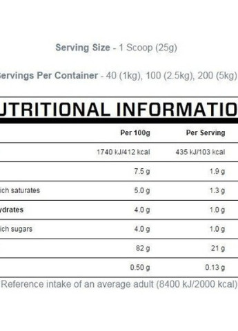 MyProtein Impact Whey Protein 1000 g /40 servings/ Natural Vanilla My Protein (256725325)