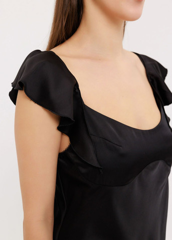 Чорна сукня silk чорна ALNEST