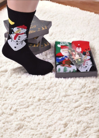 Подарунковий набір чоловічих шкарпеток Merry Christmas Золото (266429383)