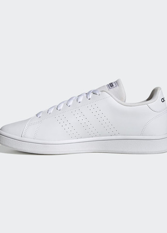 Белые всесезонные кроссовки advantage base court lifestyle adidas
