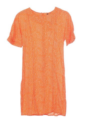 Оранжевое кэжуал платье bik bok Suba однотонное