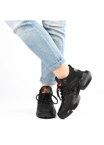 Черные демисезонные женские кроссовки 197257 Berisstini