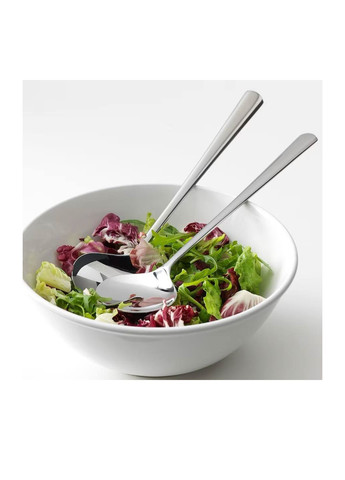 Столові прилади для салату, 2 шт, нержавіюча сталь, 28 см IKEA sedlig (264199304)