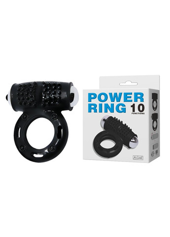 Вібро кільце "Power ring 10" BI-014355 No Brand (271398498)