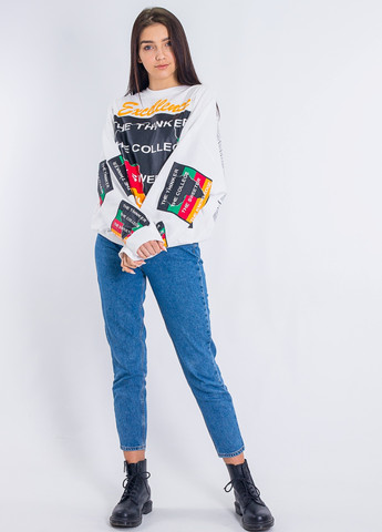 Белый свитшот Stylenanda (257524505)