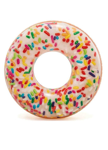 Круг надувной "Пончик" цвет разноцветный ЦБ-00080574 Intex (259442788)