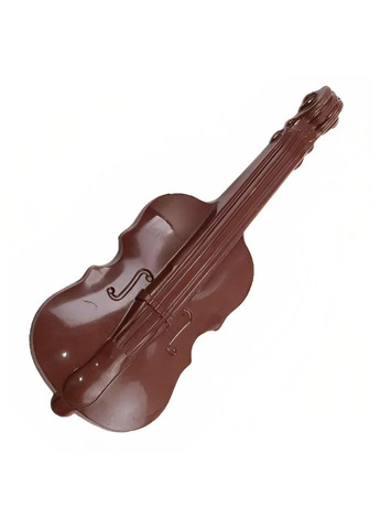 Форма полікарбонатна для шоколадних цукерок та шоколаду 3D на магніті «Віолончель» 23 x 12.5 см Kitchen Master (270827895)