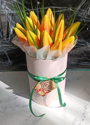 Композиція з мила - Жовті тюльпани No Brand (263433200)