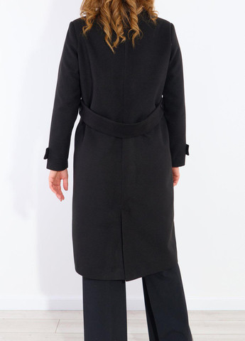 Черное Жіночий верхній одяг Модне лаконічне пальто (55761)110427-531 Lemanta