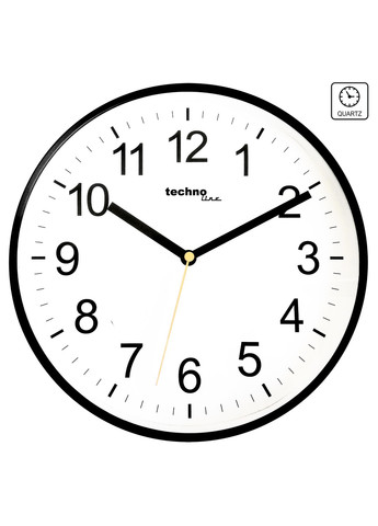Часы настенные WT630 White/Black (WT630) Technoline (258661728)