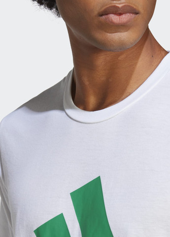 Белая футболка для тренировок train essentials feelready logo adidas