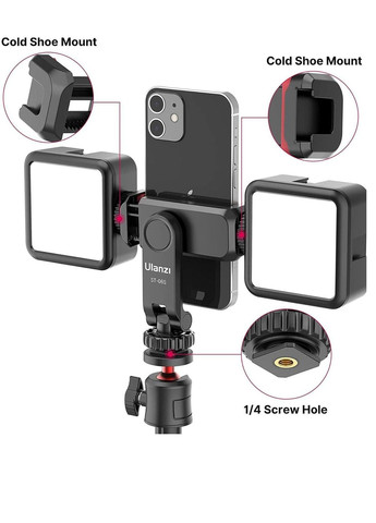 Багатофункціональний тримач для телефону з холодним черевиків ulanzi st-06s No Brand (276774864)