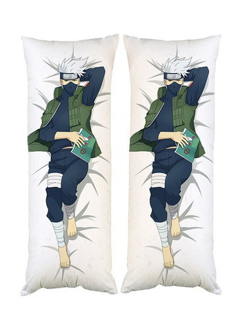 Подушка дакимакура Какаши Наруто декоративная ростовая подушка для обнимания 40*100 No Brand (258994056)