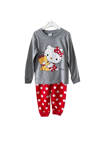 Красная красивая и модная детская пижама для девочки в возрасте 3 года. рост 95см. Baby