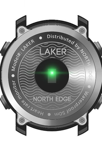 Laker Black 5BAR quartz спортивный North Edge (265536252)