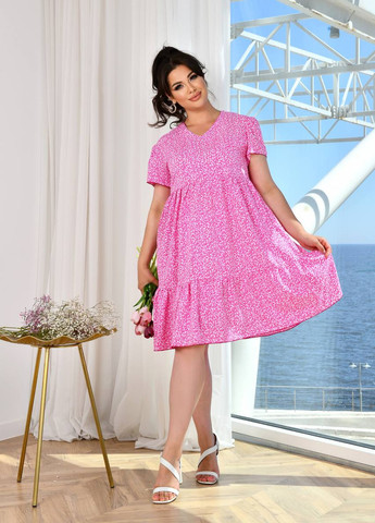 Рожева жіноча сукня софт No Brand