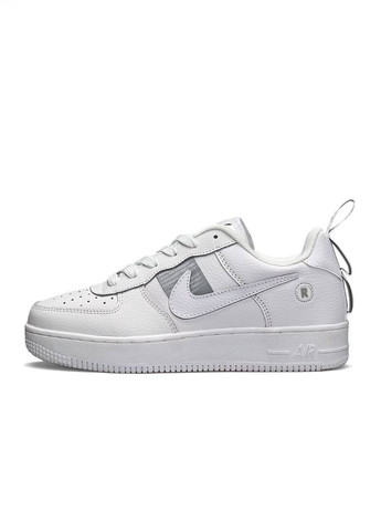 Белые демисезонные кроссовки женские, вьетнам Nike Air Force Utility Low White