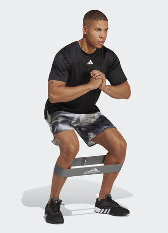 Тренировочные шорты HEAT.RDY HIIT Allover Print adidas (269236841)