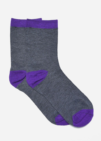 Шкарпетки підліткові для дівчинки сірого кольору Let's Shop (275466436)