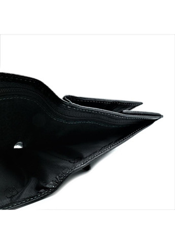 Мужской кожаный кошелек 11,5 х 9 х 2 см Черный wtro-208B Weatro (272596117)
