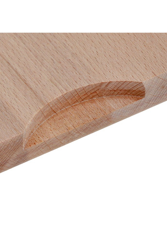 Доска кухонная разделочная деревянная из бука 25х35 см с жёлобом Wood&Steel (259470710)