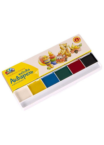 Акварель детская цвет разноцветный ЦБ-00227146 Гамма (260510047)