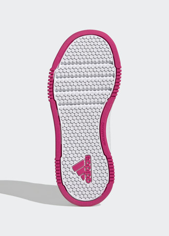 Білі всесезонні кросівки tensaur hook and loop adidas