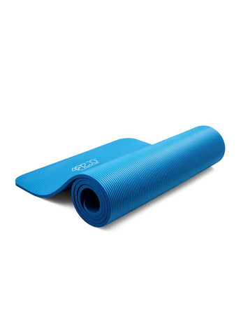 Коврик (мат) для йоги и фитнеса NBR 1.5 см 4FJ0112 Blue 4FIZJO (258302002)